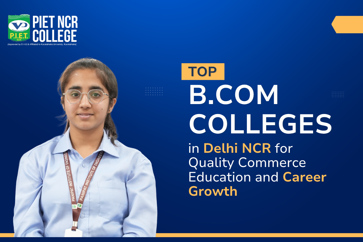 Top B.Com Colleges in Delhi NCR