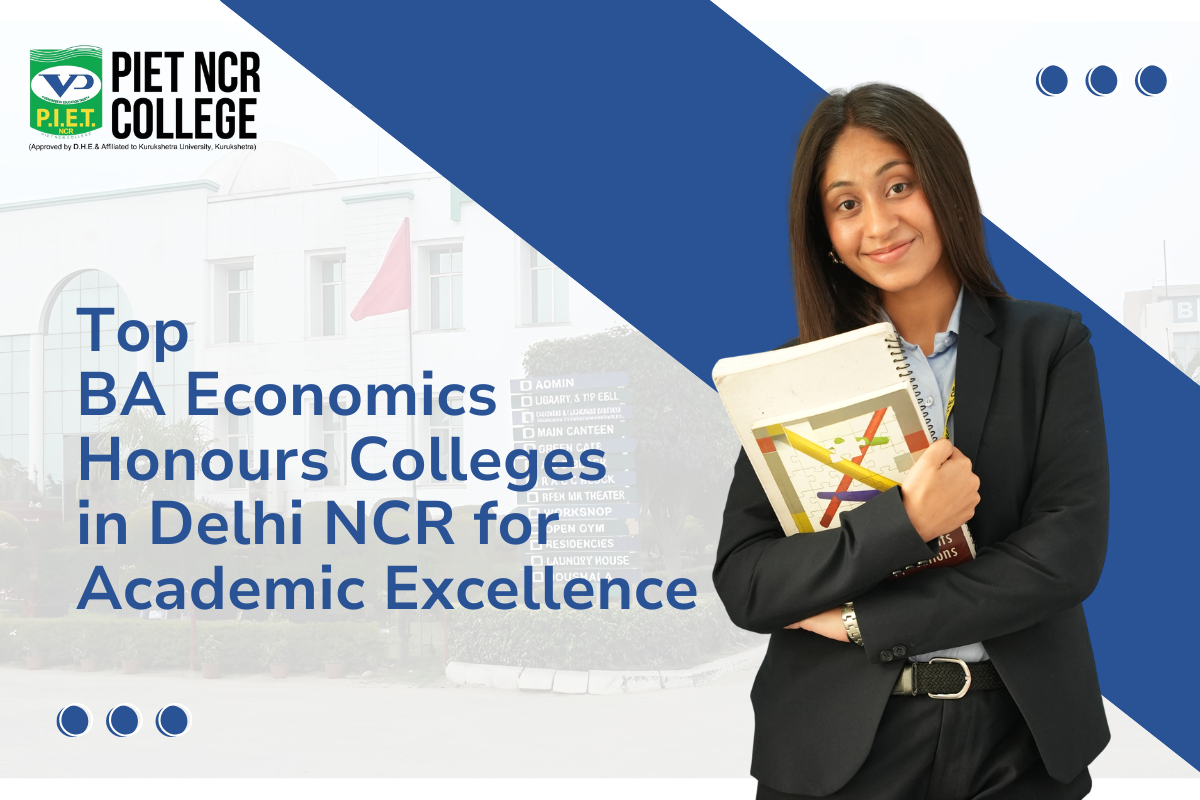 Best BA Economic Honours Colleges in Delhi NCR